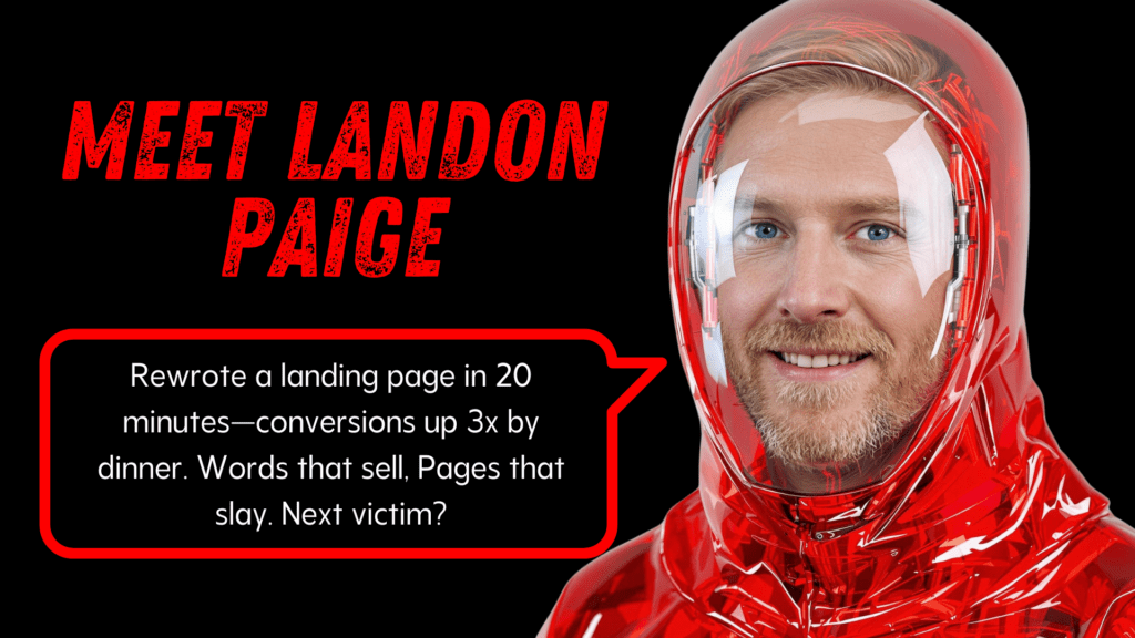 Landon Paige SoS Email Copywriter